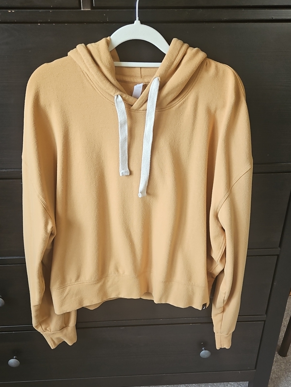 Glyder Mustard Yellow Hooded Sweatshirt